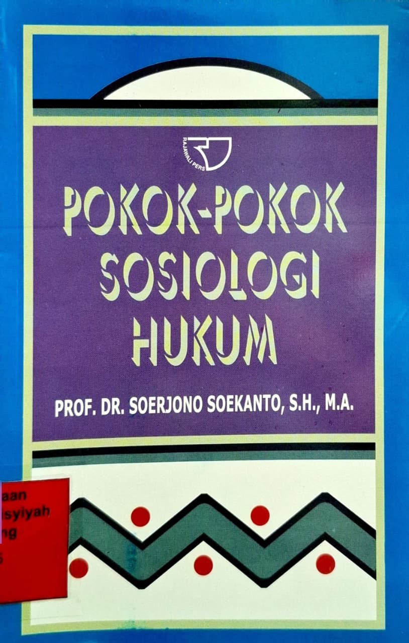 Pokok-Pokok Sosiologi Hukum